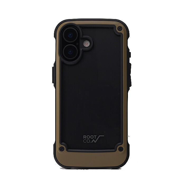 ROOT CO ルートコー iPhone17 GRAVITY Shock Resist Tough & Basic Case. 耐衝撃 アウトドア クリアケース
