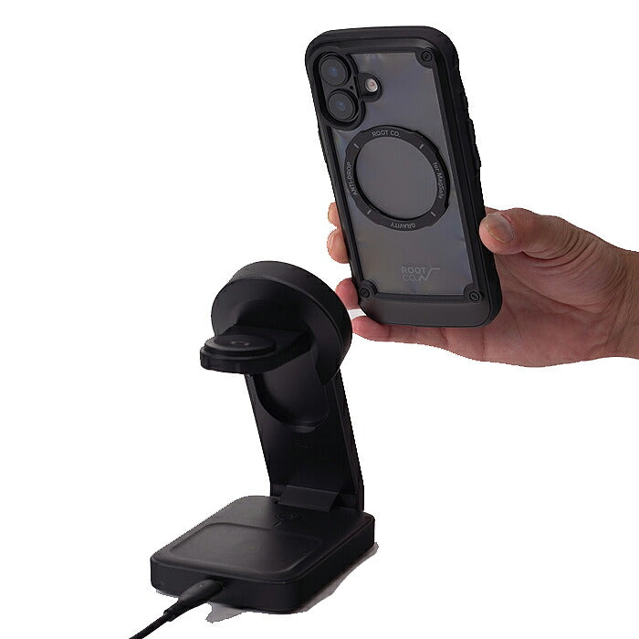 ROOT CO ルートコー iPhone17 GRAVITY Shock Resist Tough & Basic Case. 耐衝撃 アウトドア クリアケース