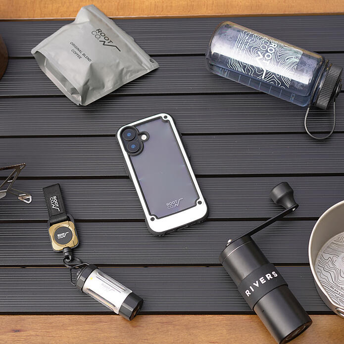 ROOT CO ルートコー iPhone17 GRAVITY Shock Resist Tough & Basic Case. 耐衝撃 アウトドア クリアケース