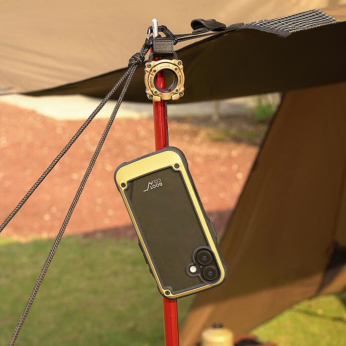 ROOT CO ルートコー iPhone17 GRAVITY Shock Resist Tough & Basic Case. 耐衝撃 アウトドア クリアケース