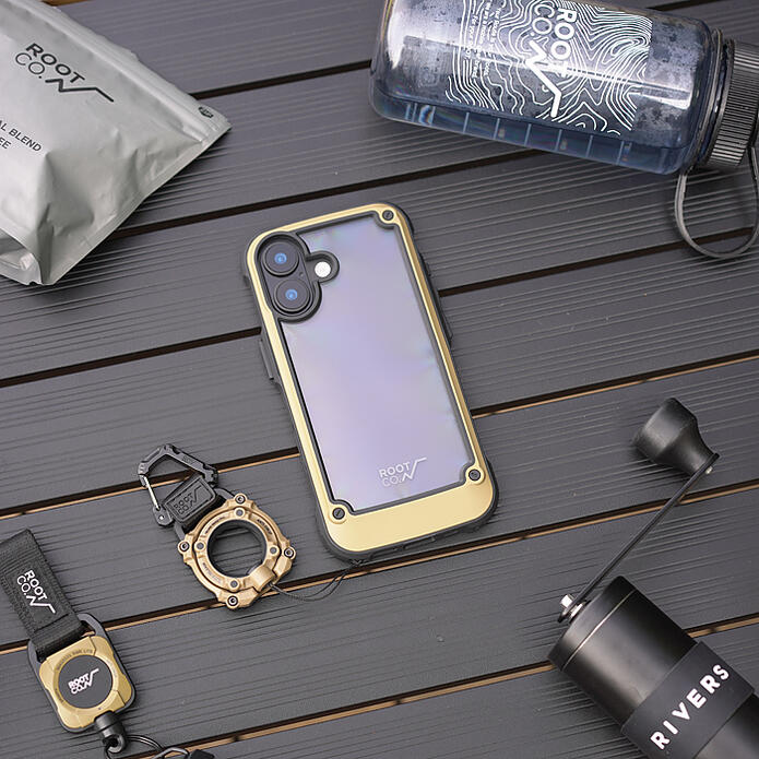 ROOT CO ルートコー iPhone17 GRAVITY Shock Resist Tough & Basic Case. 耐衝撃 アウトドア クリアケース