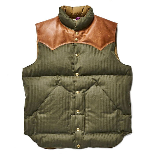 WAREHOUSE ウエアハウス ダウンベスト Lot 2236 ROCKY MOUNTAIN × WAREHOUSE HBT DOWN VEST ロッキーマウンテン