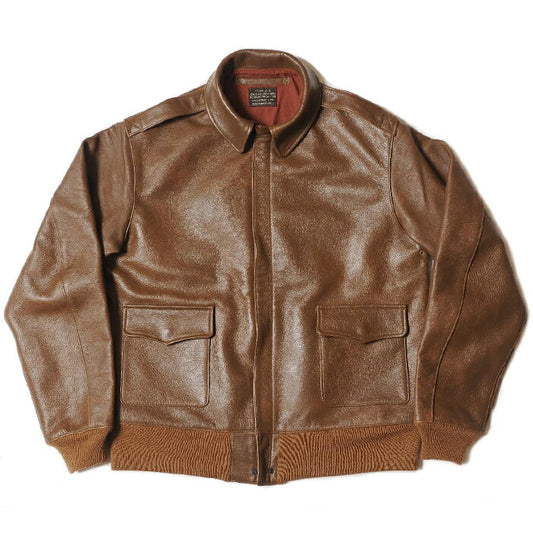 WAREHOUSE ウエアハウス A-2ジャケット Lot 2232 WERBER LEATHER COAT CO. TYPE A-2 JACKET ORDER NO.33-1729