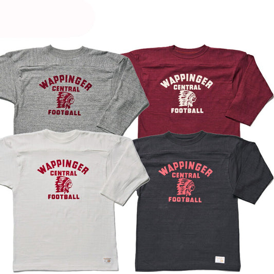 WAREHOUSE ウエアハウス Tシャツ Lot 4063 7分袖フットボールT WAPPINGER