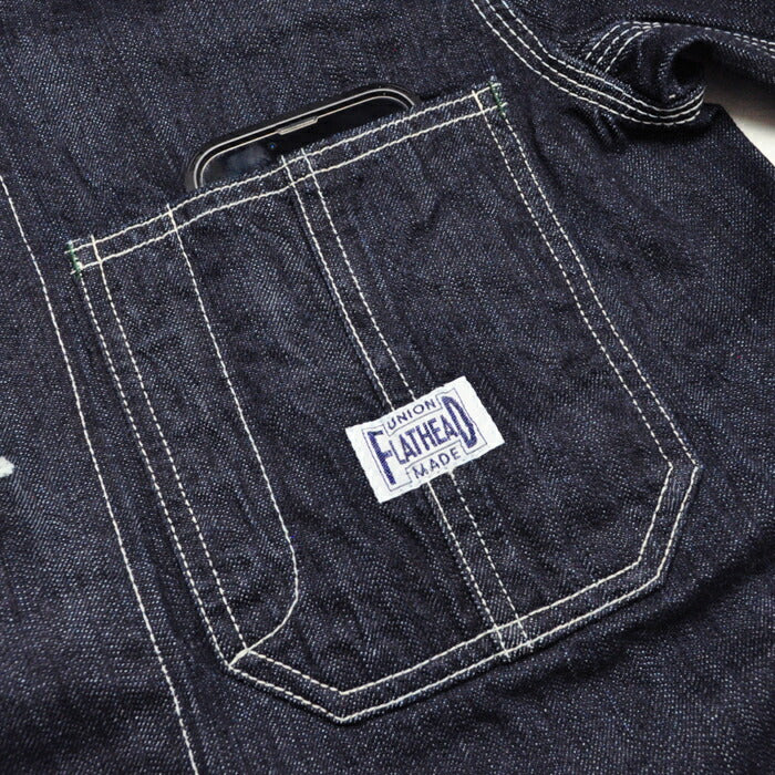 THE FLAT HEAD フラットヘッド ジャケット 10oz デニム カバーオール FN-OJ-DC002