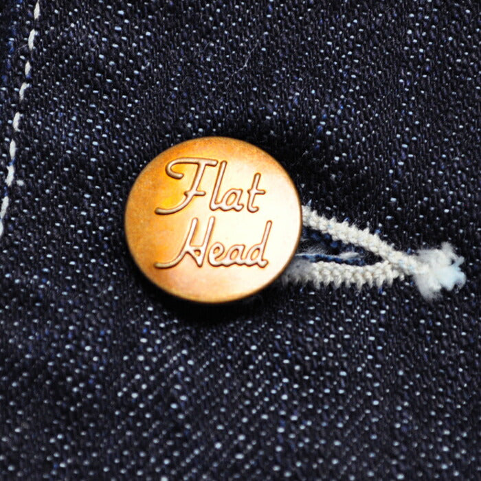 THE FLAT HEAD フラットヘッド ジャケット 10oz デニム カバーオール FN-OJ-DC002