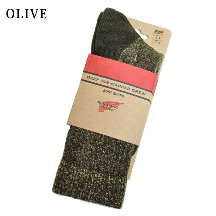 REDWING レッドウイング 靴下 Deep Toe-Capped Wool Socks ディープトゥキャップド ウールソックス