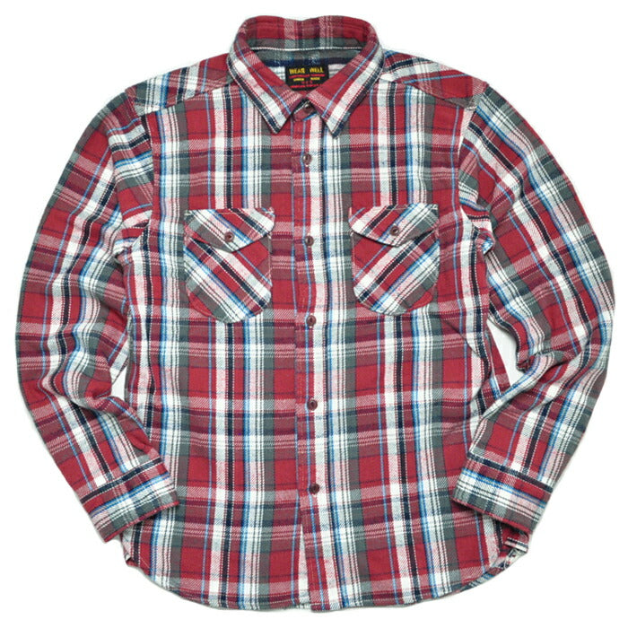 UES ウエス シャツ 先染ヘビーネルシャツ 502152