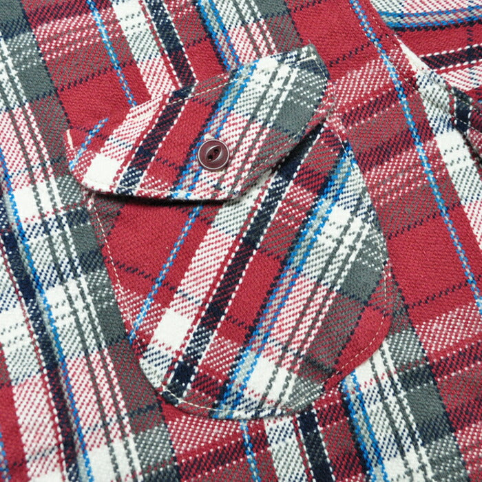 UES ウエス シャツ 先染ヘビーネルシャツ 502152