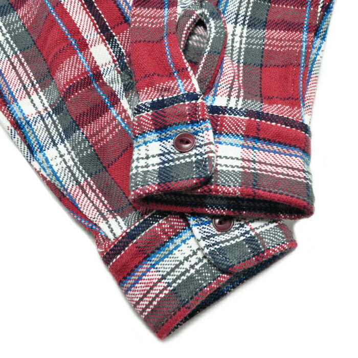 UES ウエス シャツ 先染ヘビーネルシャツ 502152