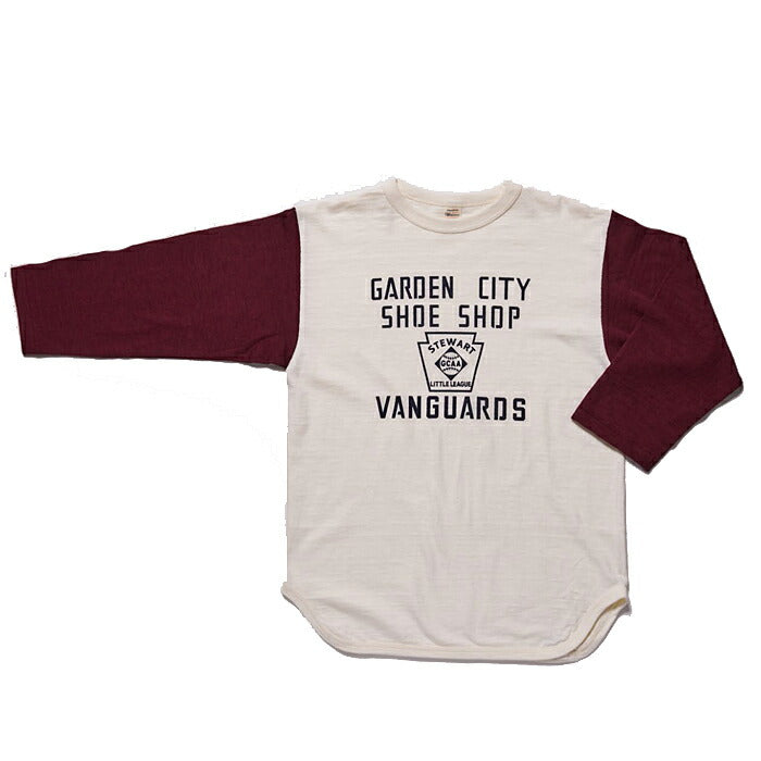 WAREHOUSE ウエアハウス Tシャツ Lot 4800 7分袖ベースボールT GARDEN CITY