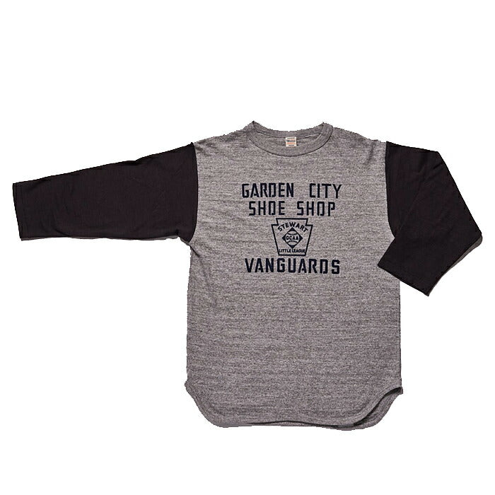 WAREHOUSE ウエアハウス Tシャツ Lot 4800 7分袖ベースボールT GARDEN CITY