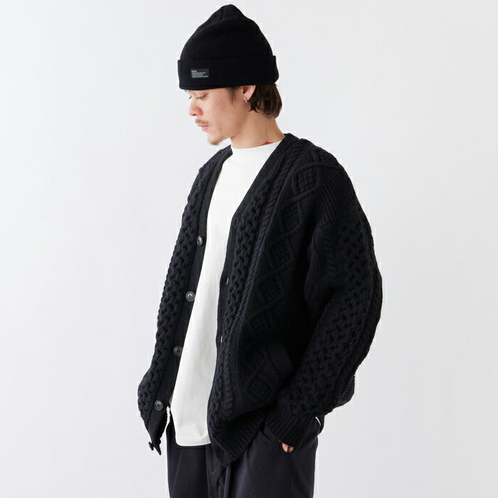 FAT エフエーティー ニット カーディガン ARANGAN F32520-KN04