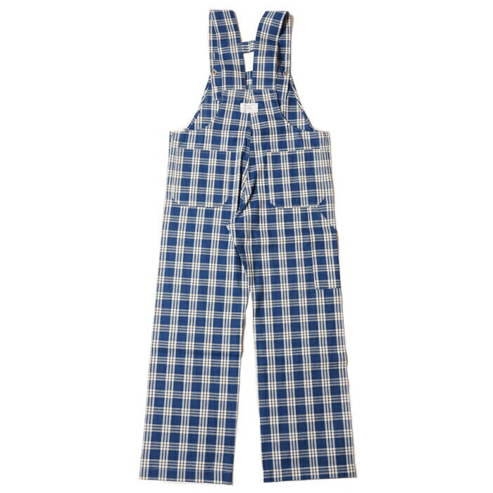WAREHOUSE ウエアハウス オーバーオール Lot 1228 1930'S INDIGO BLUE and WHITE CHECK OVERALL