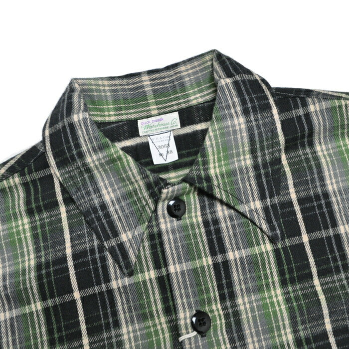 WAREHOUSE ウエアハウス ネルシャツ Lot 3063 1930'S WPA ONE POCKET PULLOVER SHIRTS プルオーバーシャツ