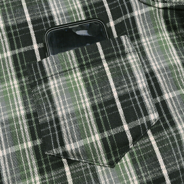 WAREHOUSE ウエアハウス ネルシャツ Lot 3063 1930'S WPA ONE POCKET PULLOVER SHIRTS プルオーバーシャツ