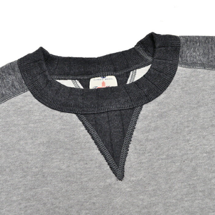 TWO MOON トゥームーン スウェット 25303 Vガゼット フリーダムスリーブ スウェットシャツ V-Gusset Freedom sleeve Sweatshirt