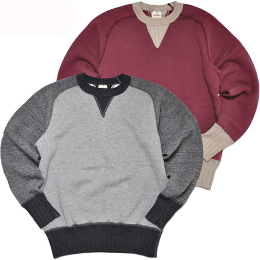 TWO MOON トゥームーン スウェット 25303 Vガゼット フリーダムスリーブ スウェットシャツ V-Gusset Freedom sleeve Sweatshirt