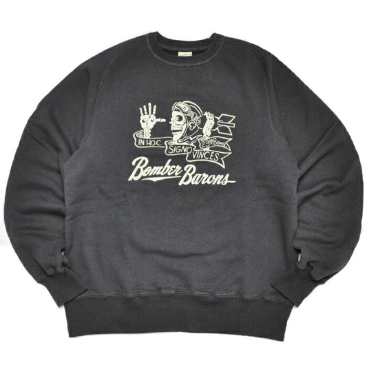 BUZZ RICKSON'S バズリクソンズ スウェット BR69637 FREEDOM SLEEVE SWEAT BOMBER BARONS トレーナー