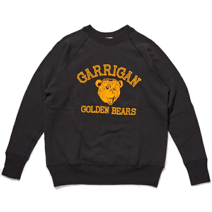 ウエアハウス WAREHOUSE スウェット Lot409 GARRIGAN トレーナー メンズ 黒/緑