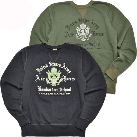 BUZZ RICKSON'S バズリクソンズ スウェット BR69692 SET-IN CREW NECK SWEAT SHIRT U.S.ARMY AIR FORCES BOMB SCHOOL トレーナー