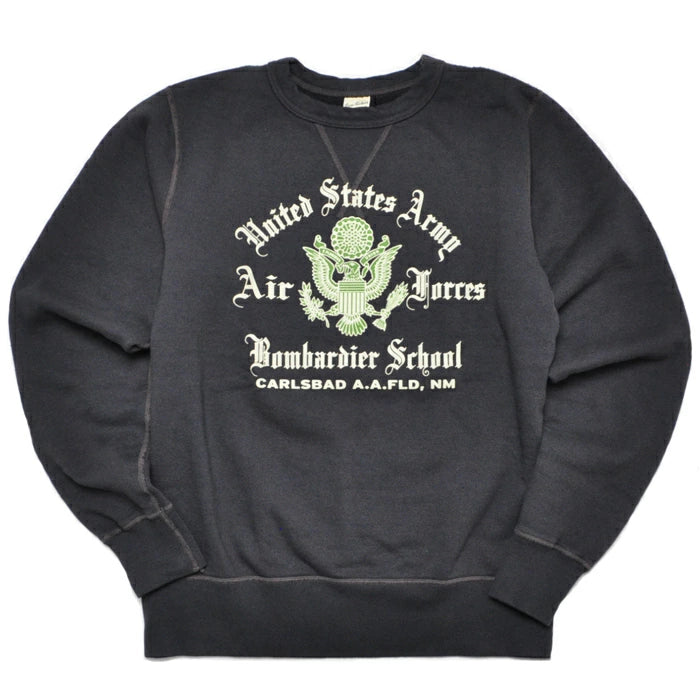 BUZZ RICKSON'S バズリクソンズ スウェット BR69692 SET-IN CREW NECK SWEAT SHIRT U.S.ARMY AIR FORCES BOMB SCHOOL トレーナー