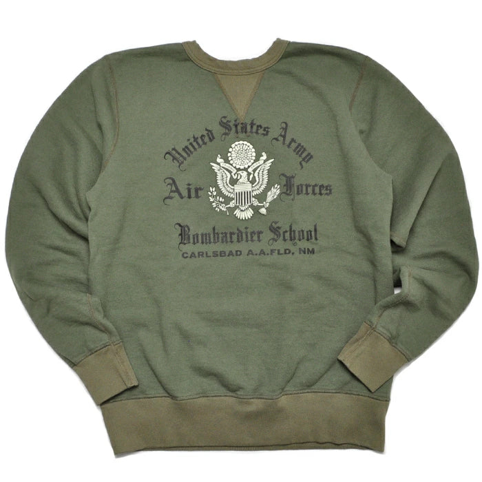 BUZZ RICKSON'S バズリクソンズ スウェット BR69692 SET-IN CREW NECK SWEAT SHIRT U.S.ARMY AIR FORCES BOMB SCHOOL トレーナー