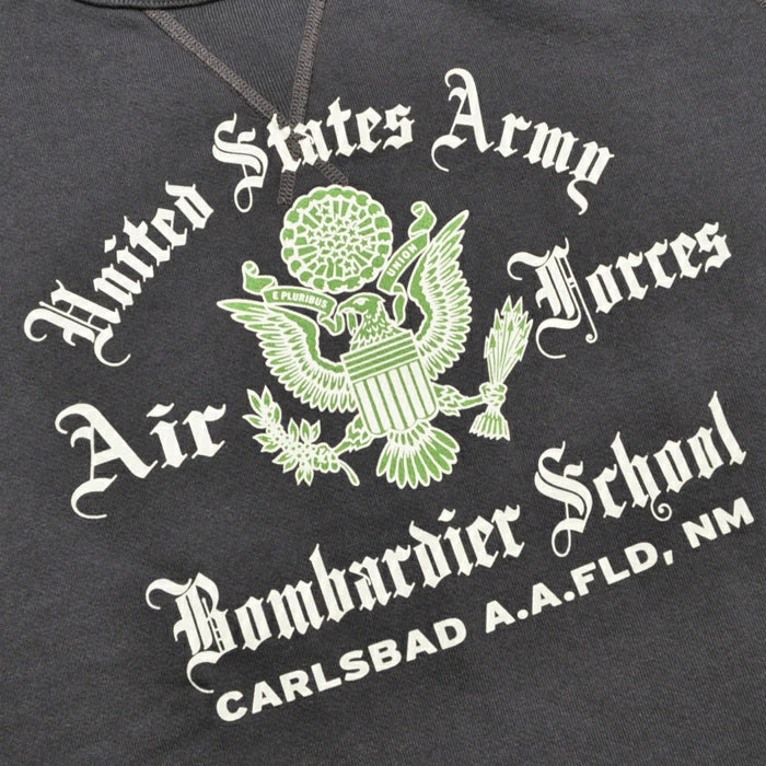 BUZZ RICKSON'S バズリクソンズ スウェット BR69692 SET-IN CREW NECK SWEAT SHIRT U.S.ARMY AIR FORCES BOMB SCHOOL トレーナー
