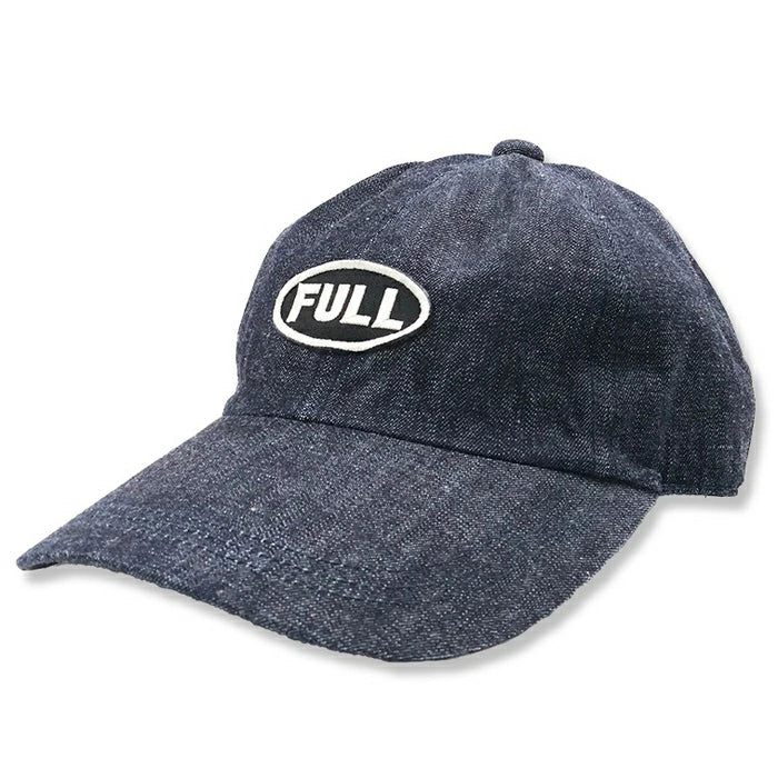 FULLCOUNT フルカウント キャップ Black FULL Wappen Denim Cap 6770-26 デニムキャップ