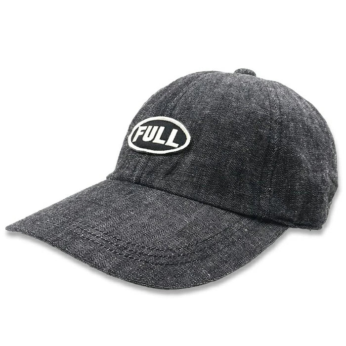 FULLCOUNT フルカウント キャップ Black FULL Wappen Denim Cap 6770-26 デニムキャップ