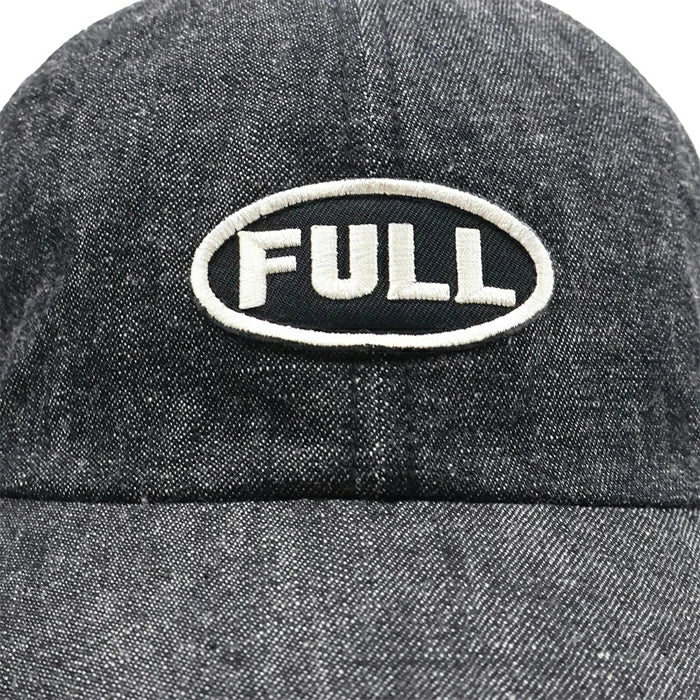 FULLCOUNT フルカウント キャップ Black FULL Wappen Denim Cap 6770-26 デニムキャップ