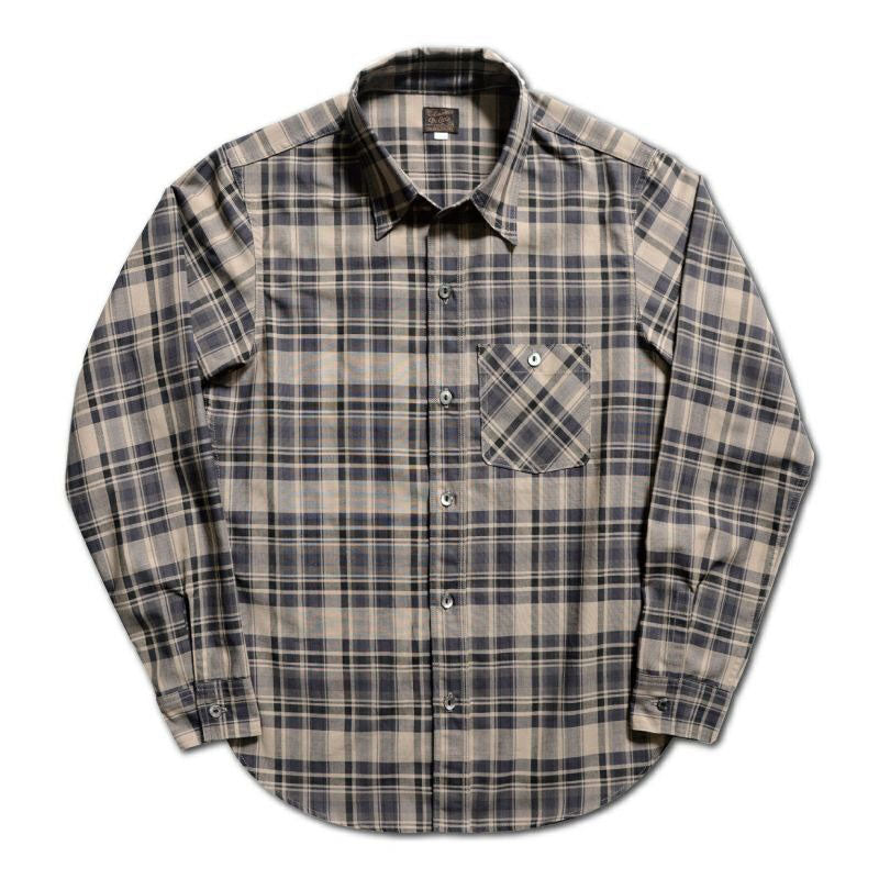 デラックスウエア DELUXEWARE LV-34 CLASSIC CHECK チェックシャツ メンズ 長袖