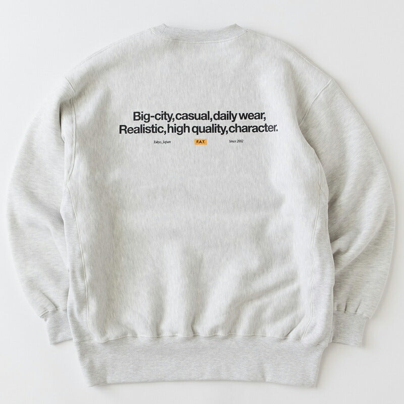 FAT エフエーティー スウェット SIGTHENTIC F32610-SW02 トレーナー
