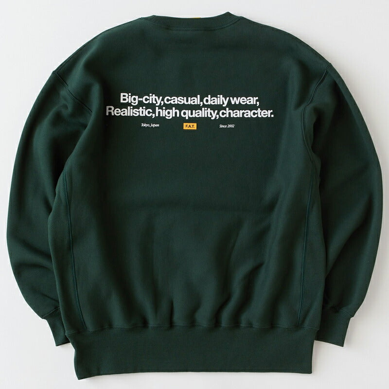 FAT エフエーティー スウェット SIGTHENTIC F32610-SW02 トレーナー