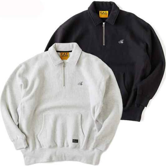 FAT エフエーティー スウェット CALLIGRUP F32610-SW06 ハーフジップスウェット