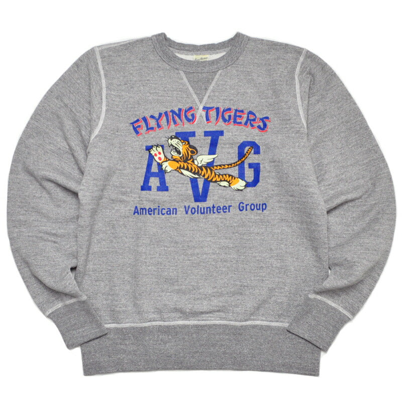 BUZZ RICKSON'S バズリクソンズ スウェット BR69697 SET-IN CREW NECK SWEAT SHIRT FLYING TIGERS トレーナー