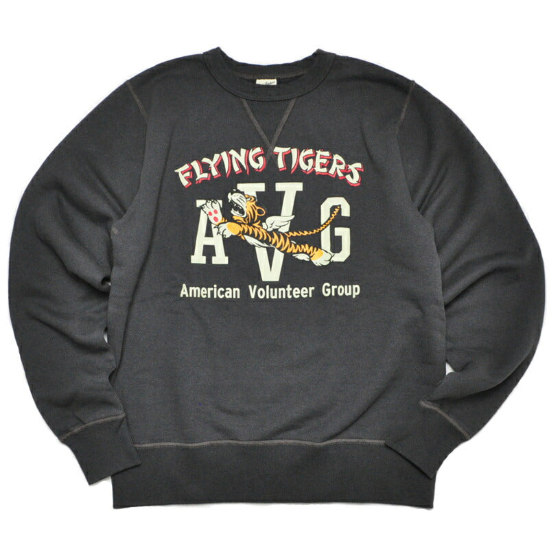 BUZZ RICKSON'S バズリクソンズ スウェット BR69697 SET-IN CREW NECK SWEAT SHIRT FLYING TIGERS トレーナー