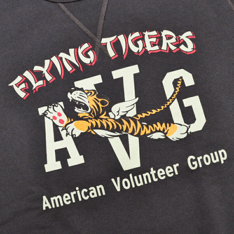 BUZZ RICKSON'S バズリクソンズ スウェット BR69697 SET-IN CREW NECK SWEAT SHIRT FLYING TIGERS トレーナー