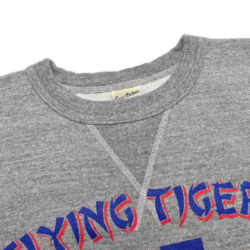BUZZ RICKSON'S バズリクソンズ スウェット BR69697 SET-IN CREW NECK SWEAT SHIRT FLYING TIGERS トレーナー