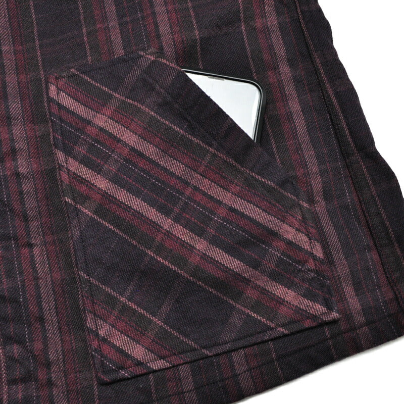 デラックスウエア DELUXEWARE シャツ ジャケット HVJ-58 HUNTHING HEAVY NEL SHIRT