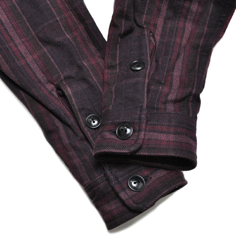 デラックスウエア DELUXEWARE シャツ ジャケット HVJ-58 HUNTHING HEAVY NEL SHIRT