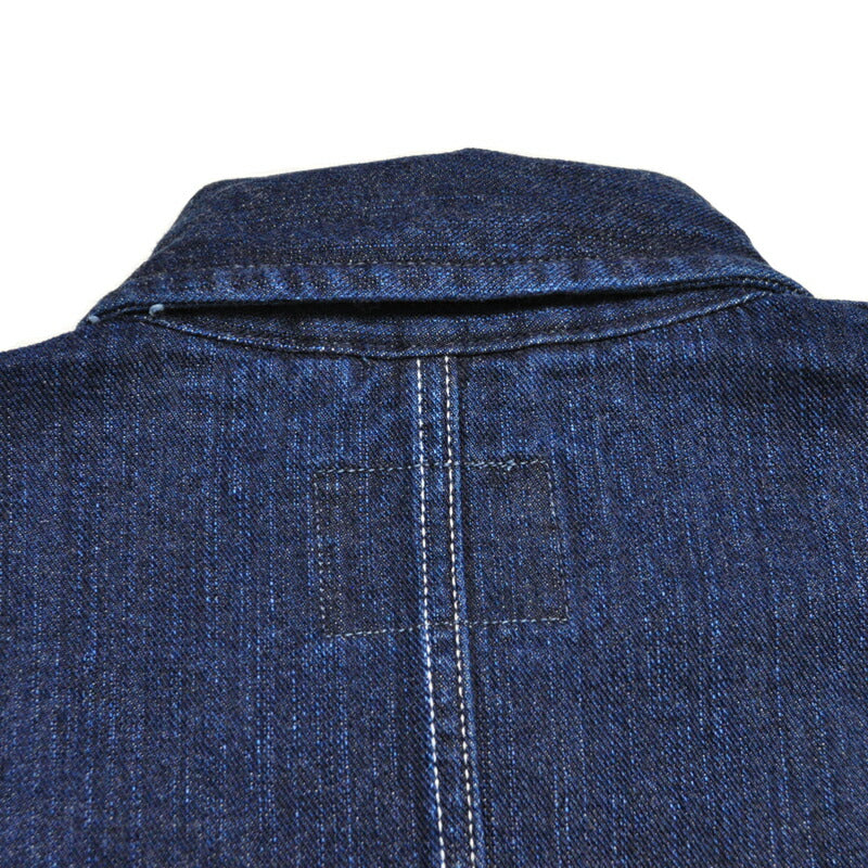 THE FLAT HEAD フラットヘッド ジャケット 12.5oz 左綾ジンバブエコットン デニムカバーオール フェード加工 FN-OJ-DC201F