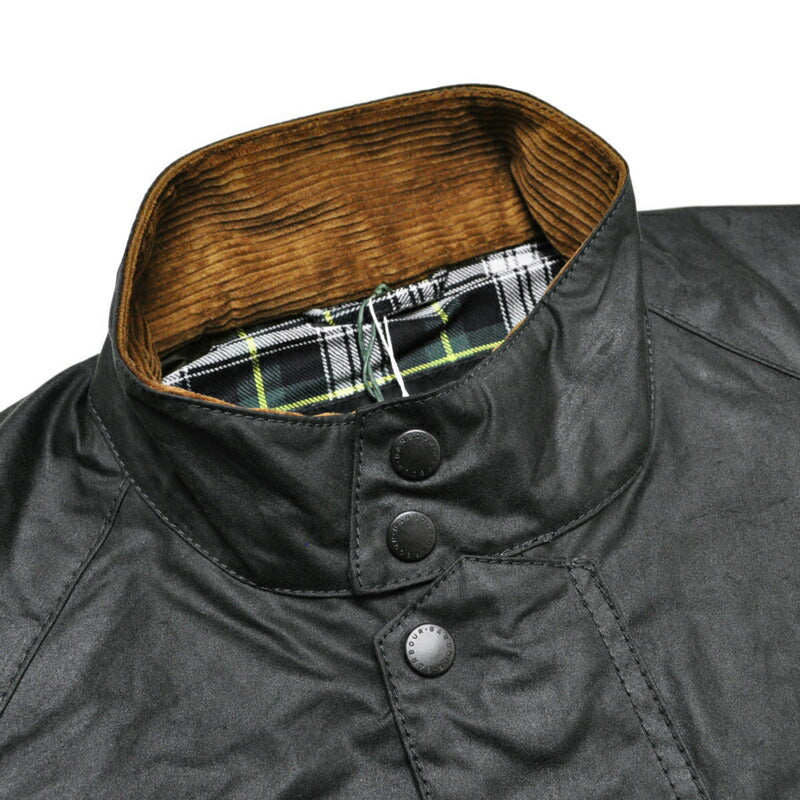 BARBOUR バブアー TRANSPORT トランスポート スタンドカラー ワックス ブルゾン MWX2497