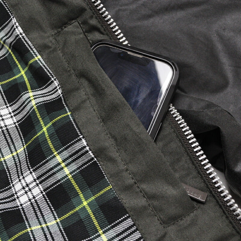 BARBOUR バブアー TRANSPORT トランスポート スタンドカラー ワックス ブルゾン MWX2497