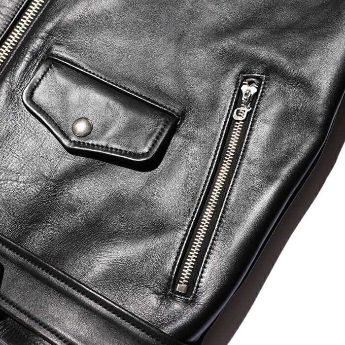 JELADO ジェラード レザージャケット ライダースジャケット Rebel Jacket Horse Hide Semi Aniline Finish SG71428