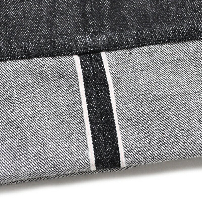 フルカウント FULLCOUNT デニム 1101BK Srtaight Black Selvedge Denim ブラック ジーンズ