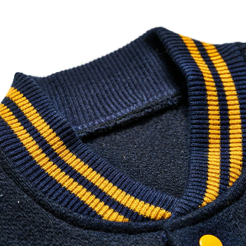 WAREHOUSE ウエアハウス ジャケット スタジャン Lot 2240 1950'S NAVY VARSITY JACKET アップリケ