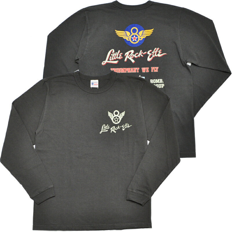 BUZZ RICKSON'S バズリクソンズ Tシャツ 長袖 L/S T-SHIRT 381st BOMB.GROUP" BR69699