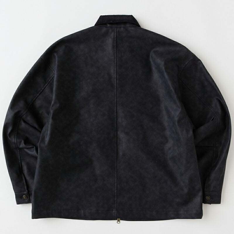 FAT エフエーティー ジャケット ブルゾン DRIFT F32610-JK06 フェイクレザー