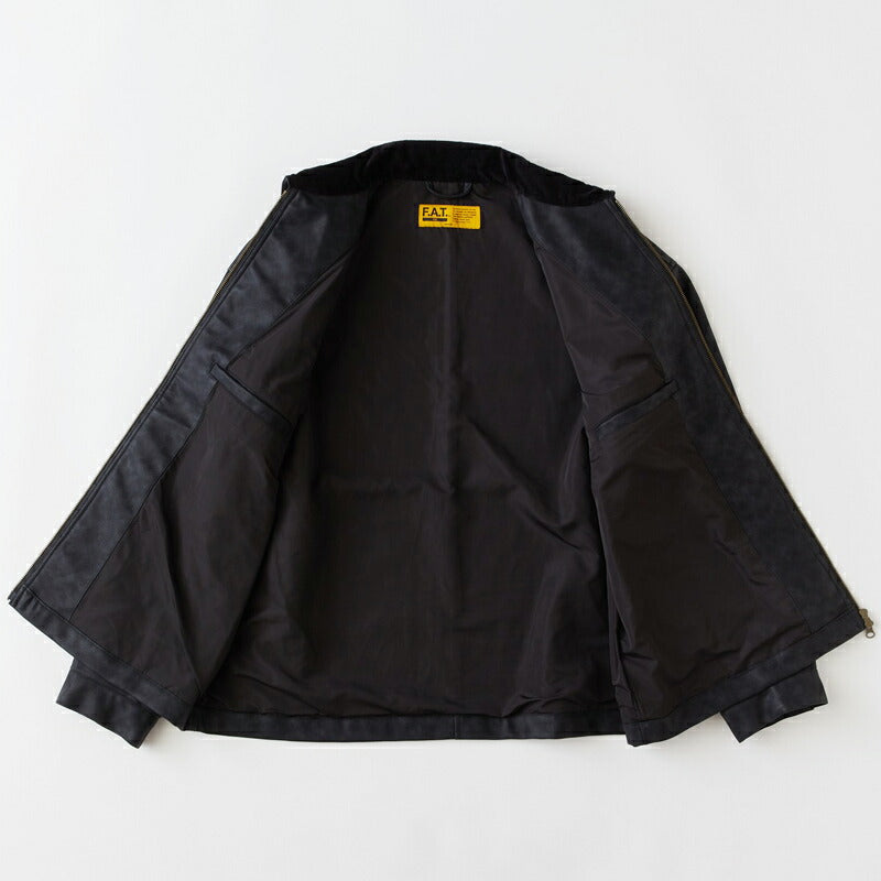 FAT エフエーティー ジャケット ブルゾン DRIFT F32610-JK06 フェイクレザー